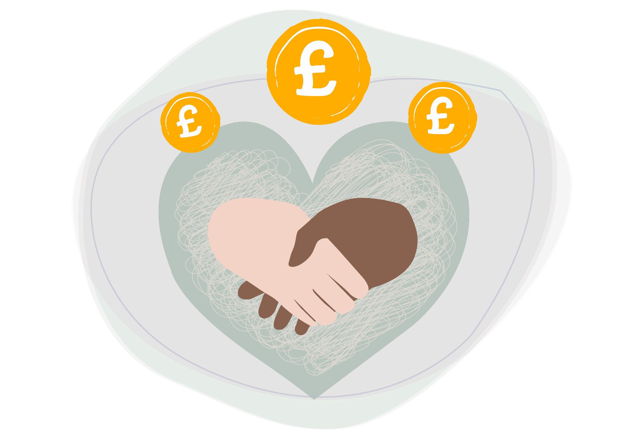 03_Donate-Fundraising Illustration - Donate to Voices Charity