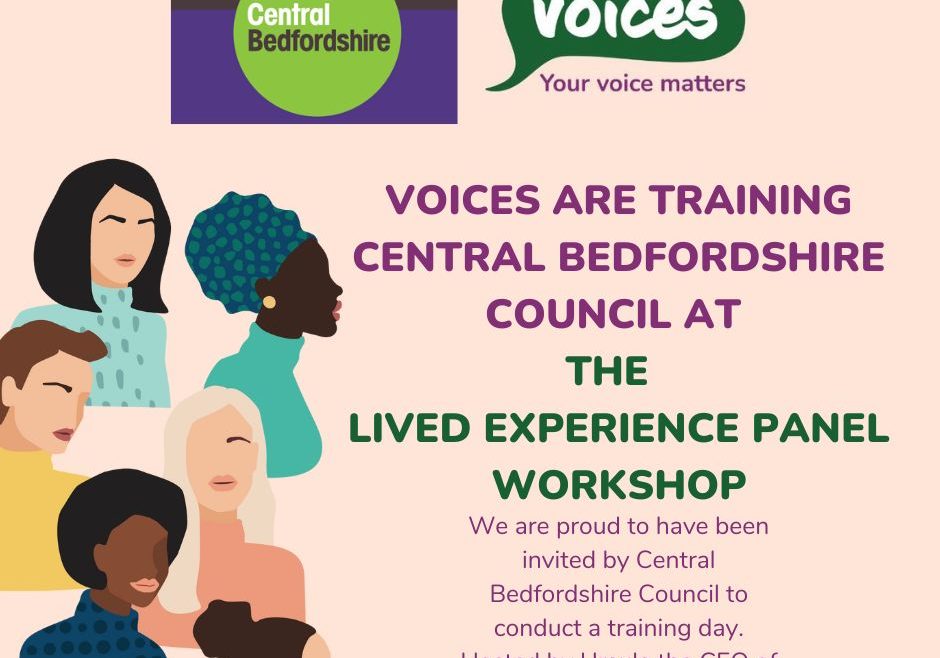 Bedfordshire Council Lived Experience Panel workshop